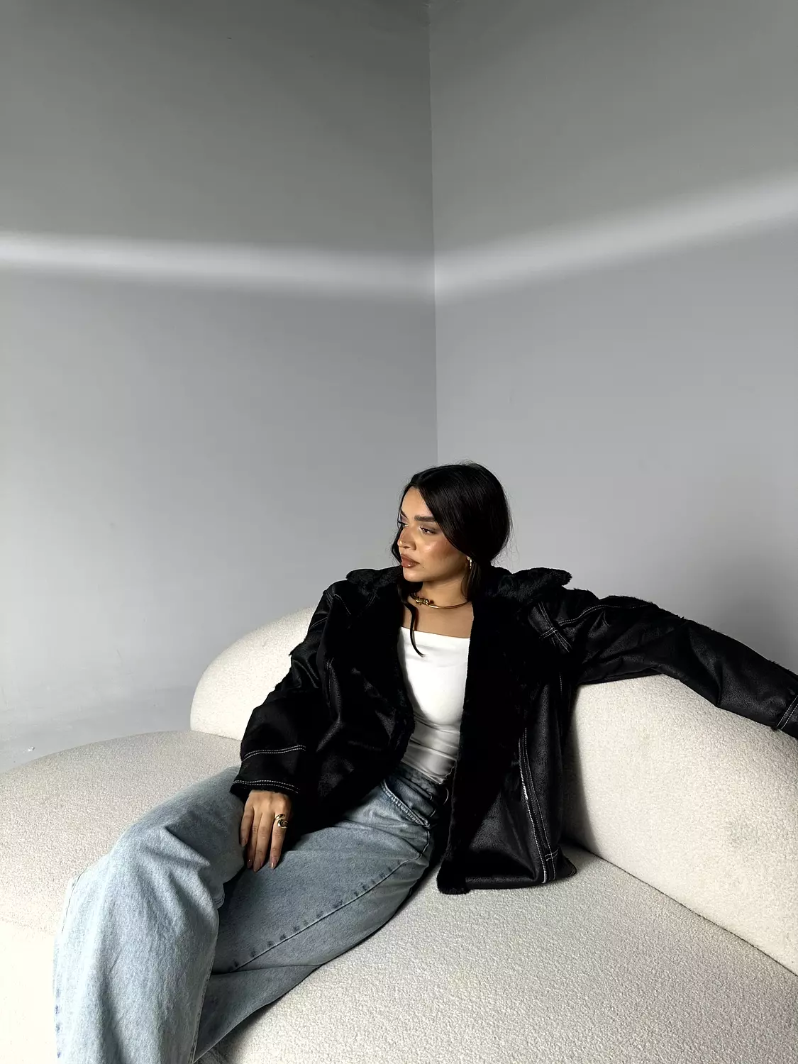 Fur Leather Jacket 7