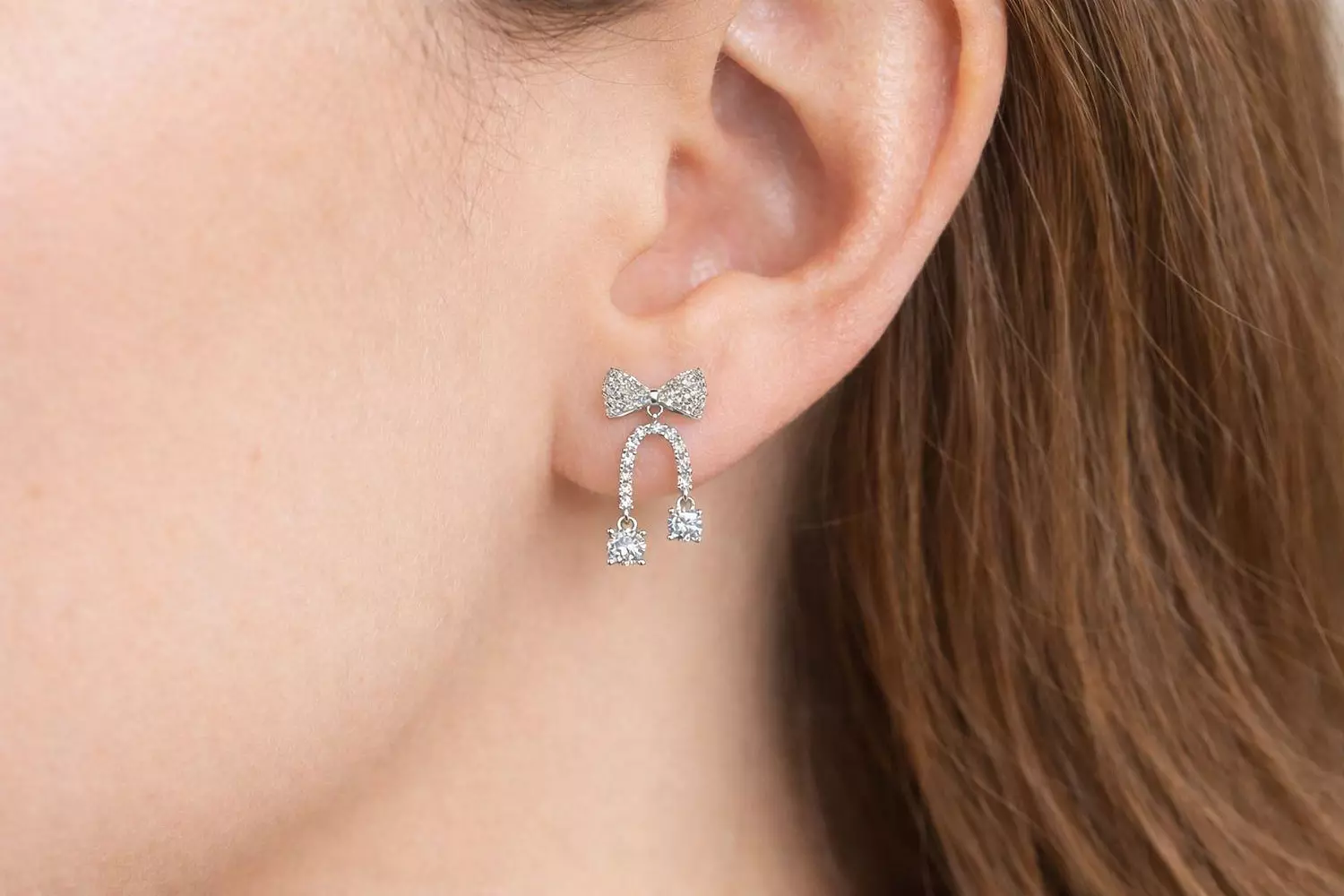 Silver Earrings Funke image