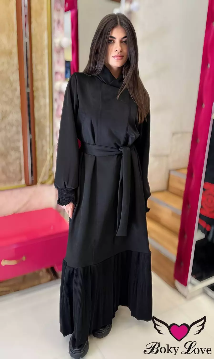 Suede dress 2