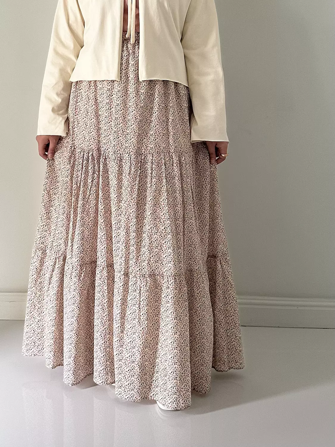Flora Linen skirt ruffles (T)  5