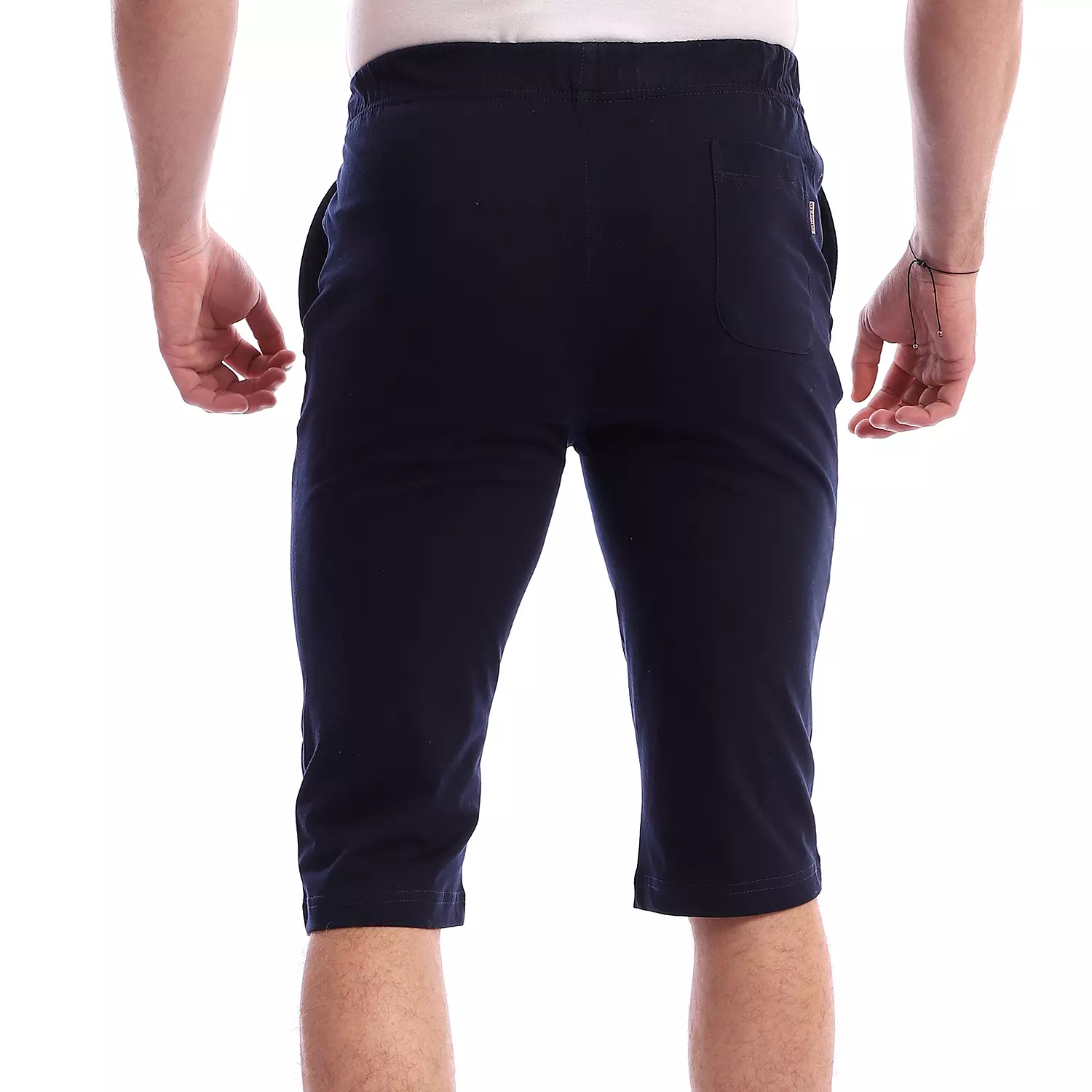 Cotton Plain Long Short - 5016 - Dark Blue 3