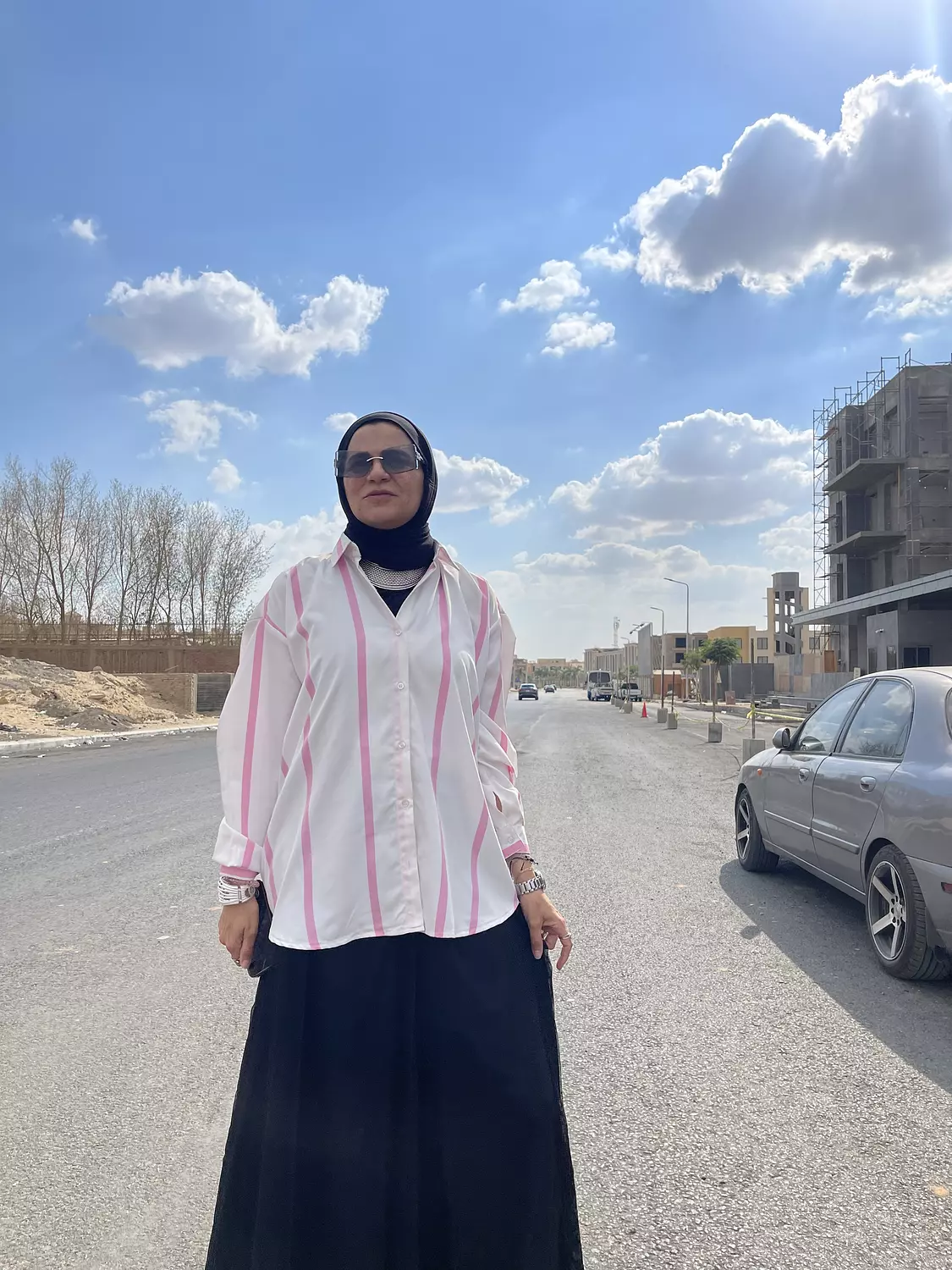 Striped pink shirt 3