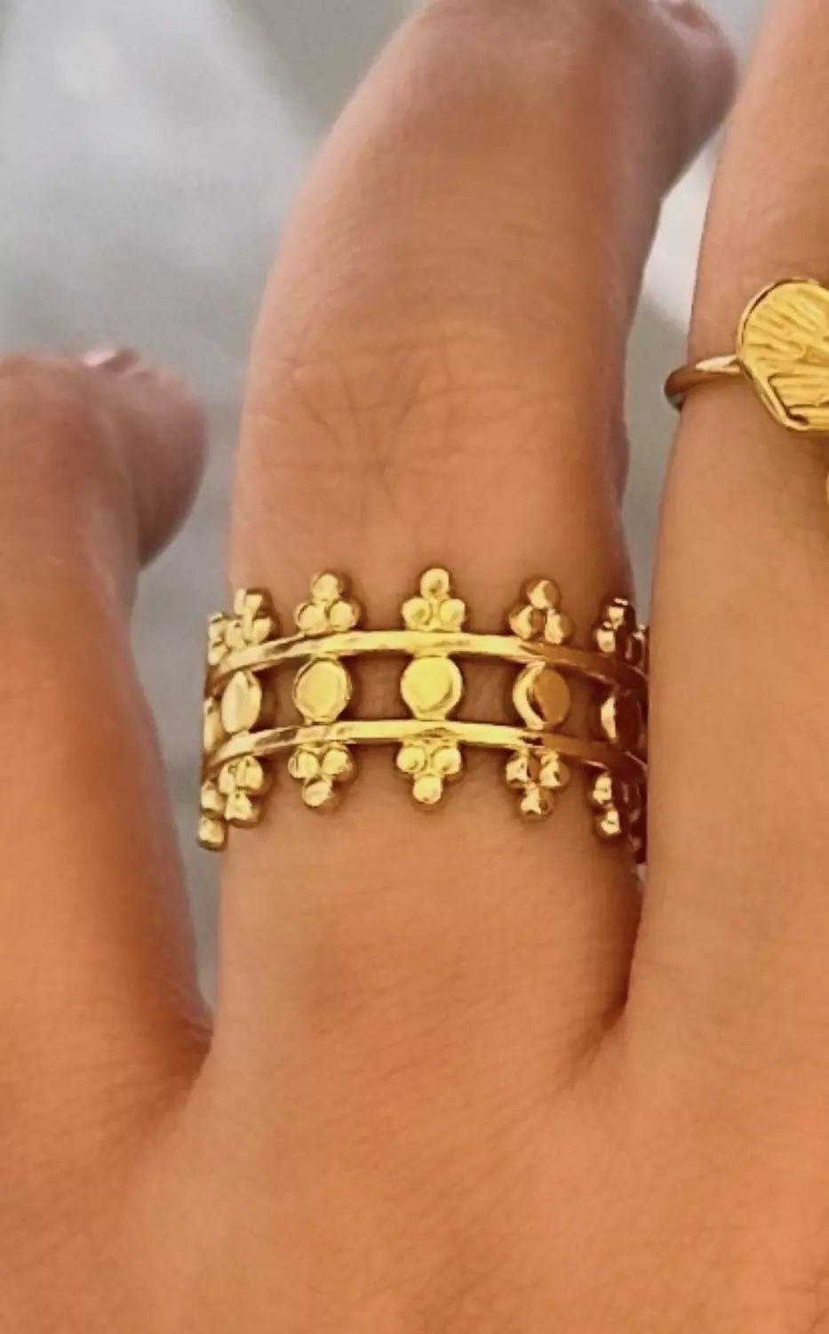 Statement Gold Rings 3