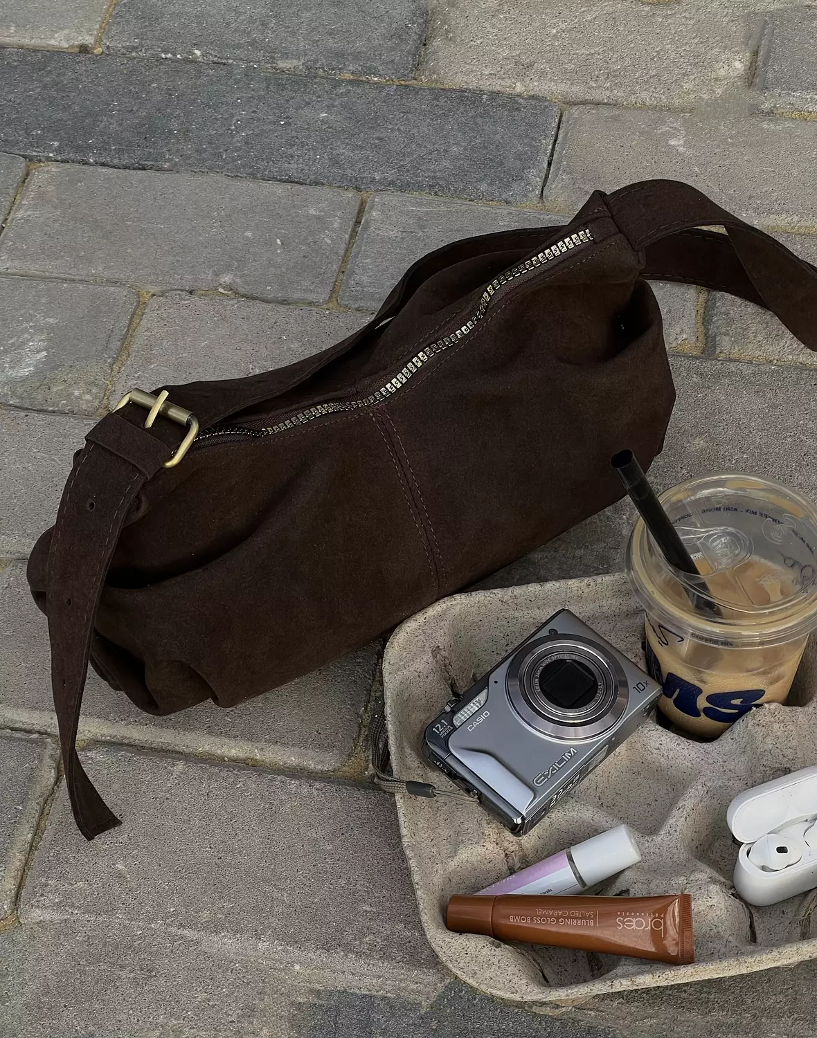 Evelina handbag - Dark brown  3