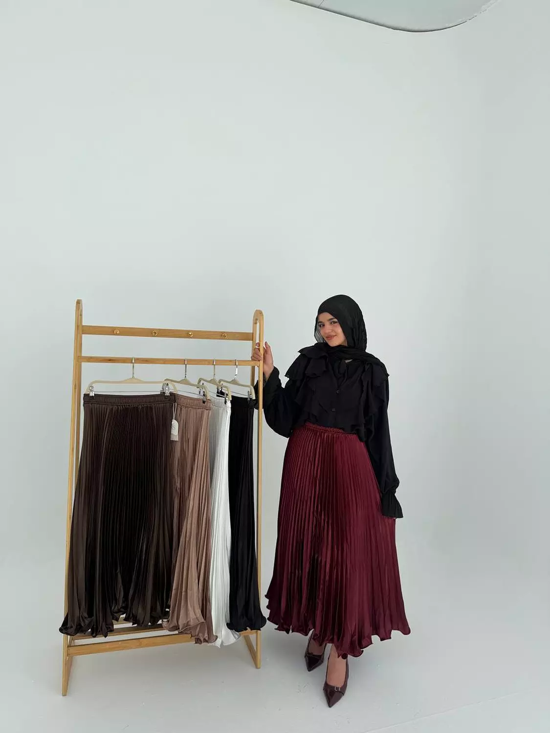 PLISSE SKIRT  1