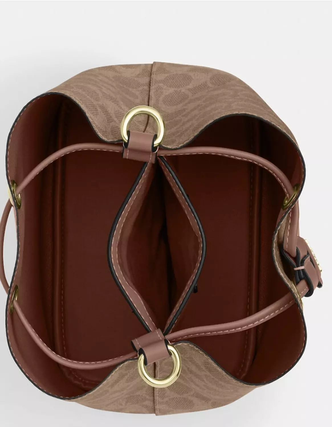 Rowan Bucket Bag In Signature Canvas 3