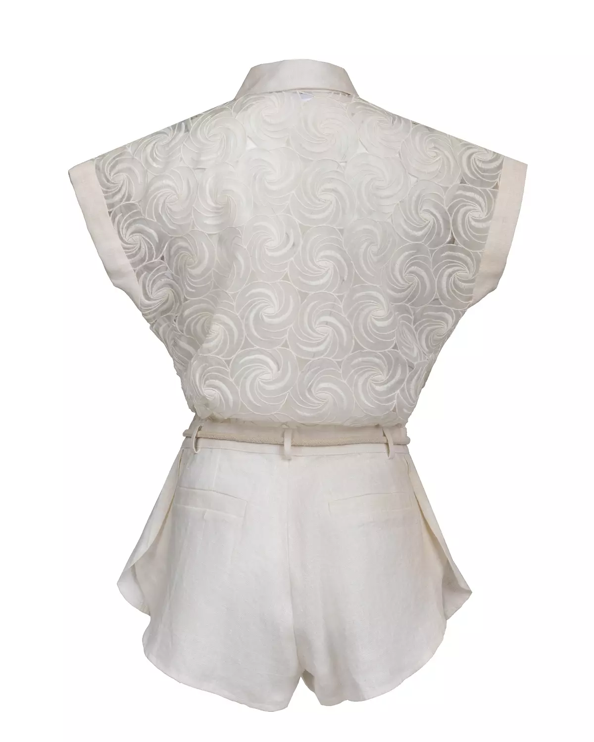  Delicate Off-White Romper hover image