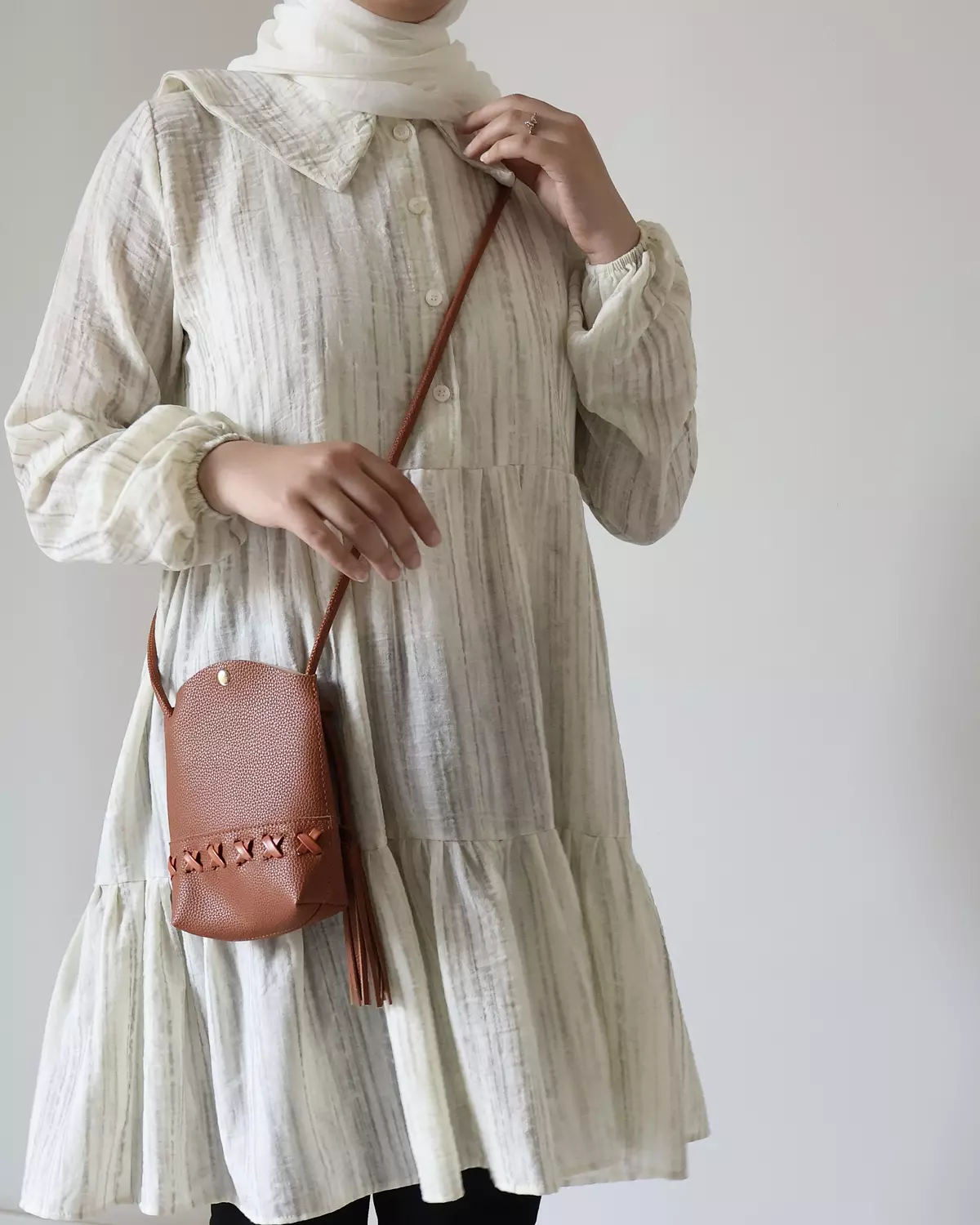 PATTERNED LINEN TUNIC TEENAGE 2