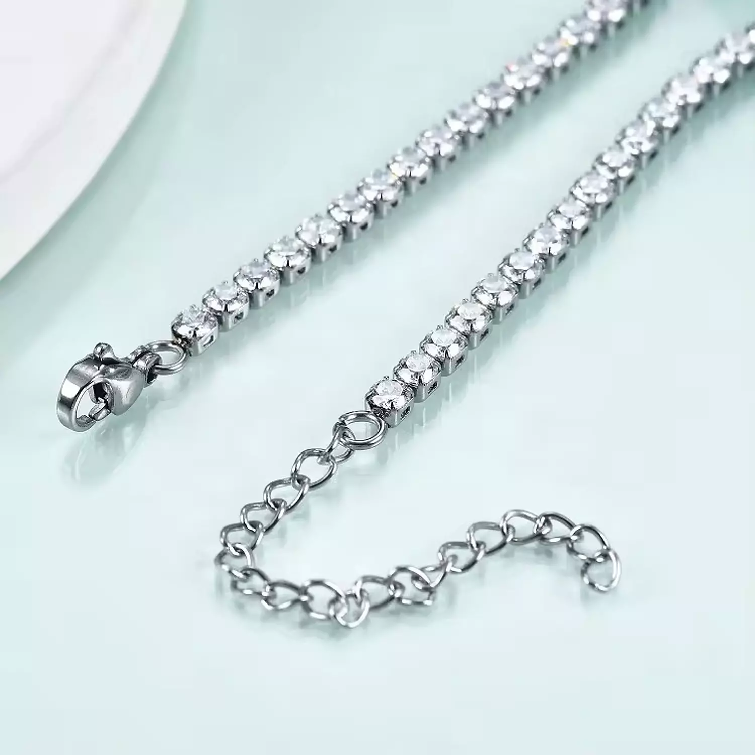 Tennis zircon bracelet  hover image