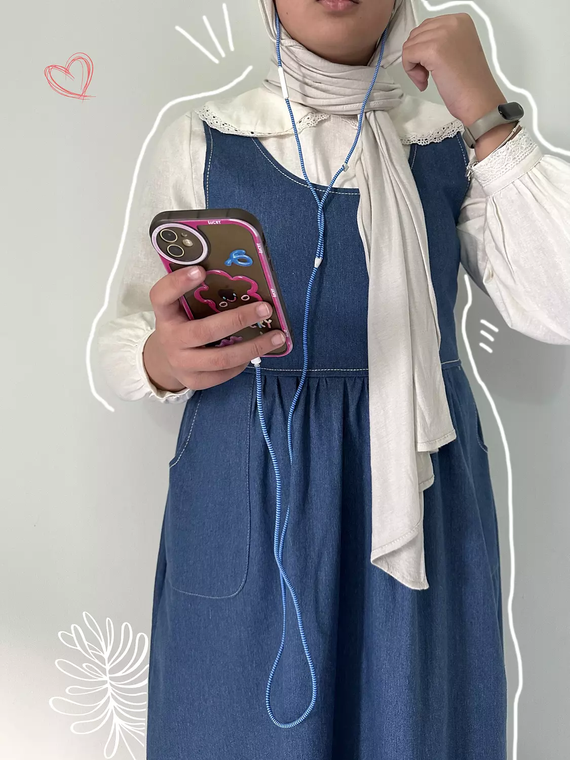 Denim dress (T)  4
