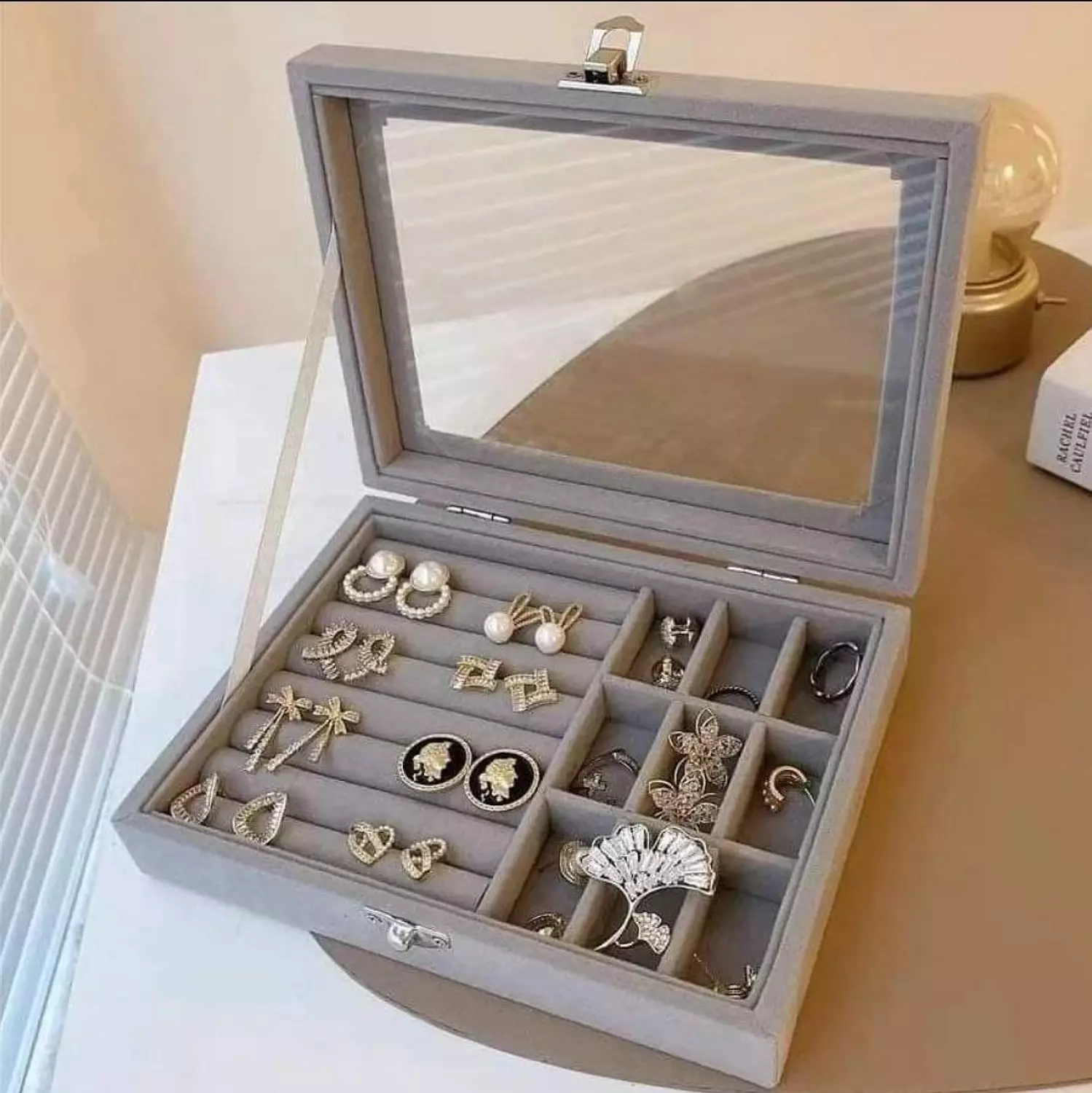 Glass Jewelry Box  image