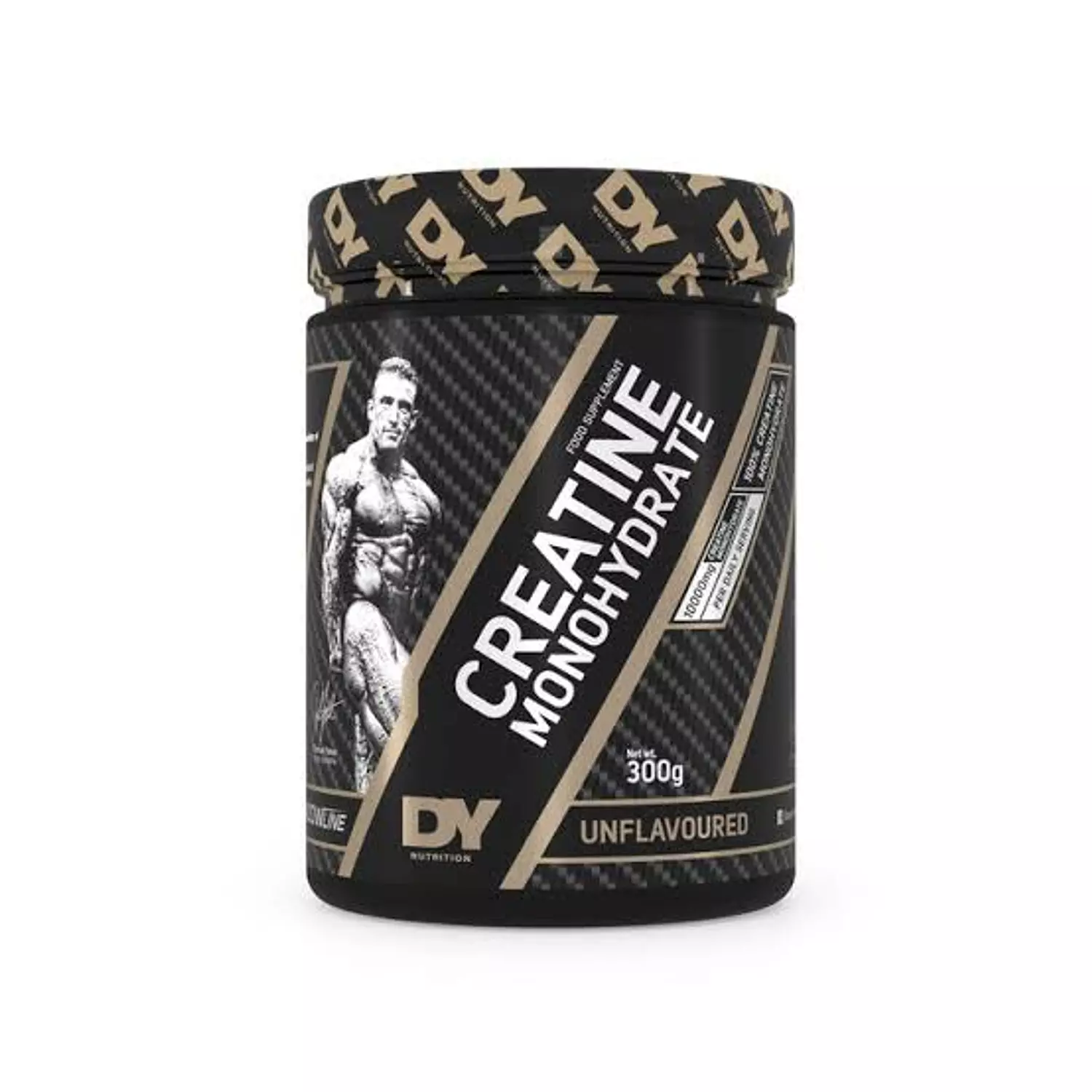 DY Nutrition Creatine Monohydrate Powder 300g, Unflavoured - Increases High-Intensity Performance image