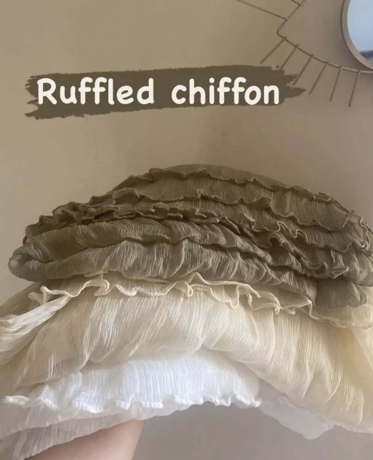 Ruffeld Chiffon 17