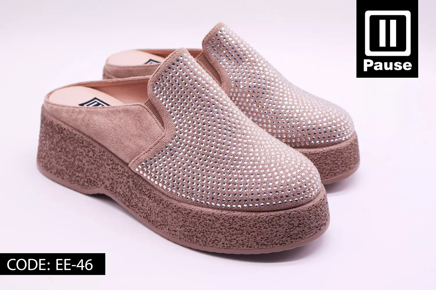 EE-46 GLITTER CLOGS  3