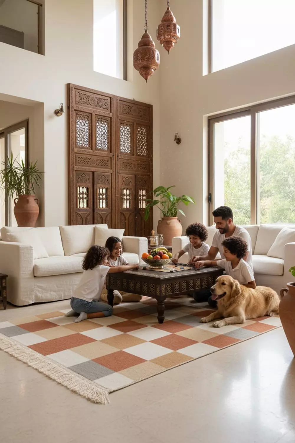 Bahya Corner Kilim Rug 1