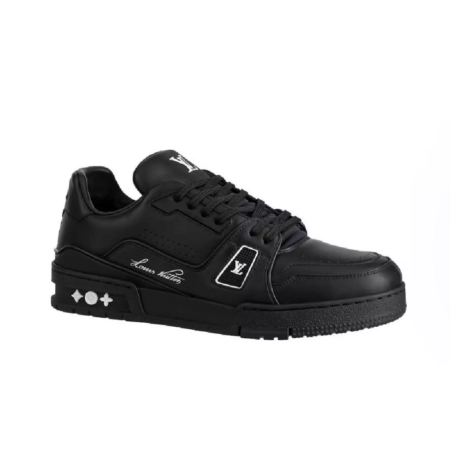 Louis Vuitton Trainer Black Wool 1