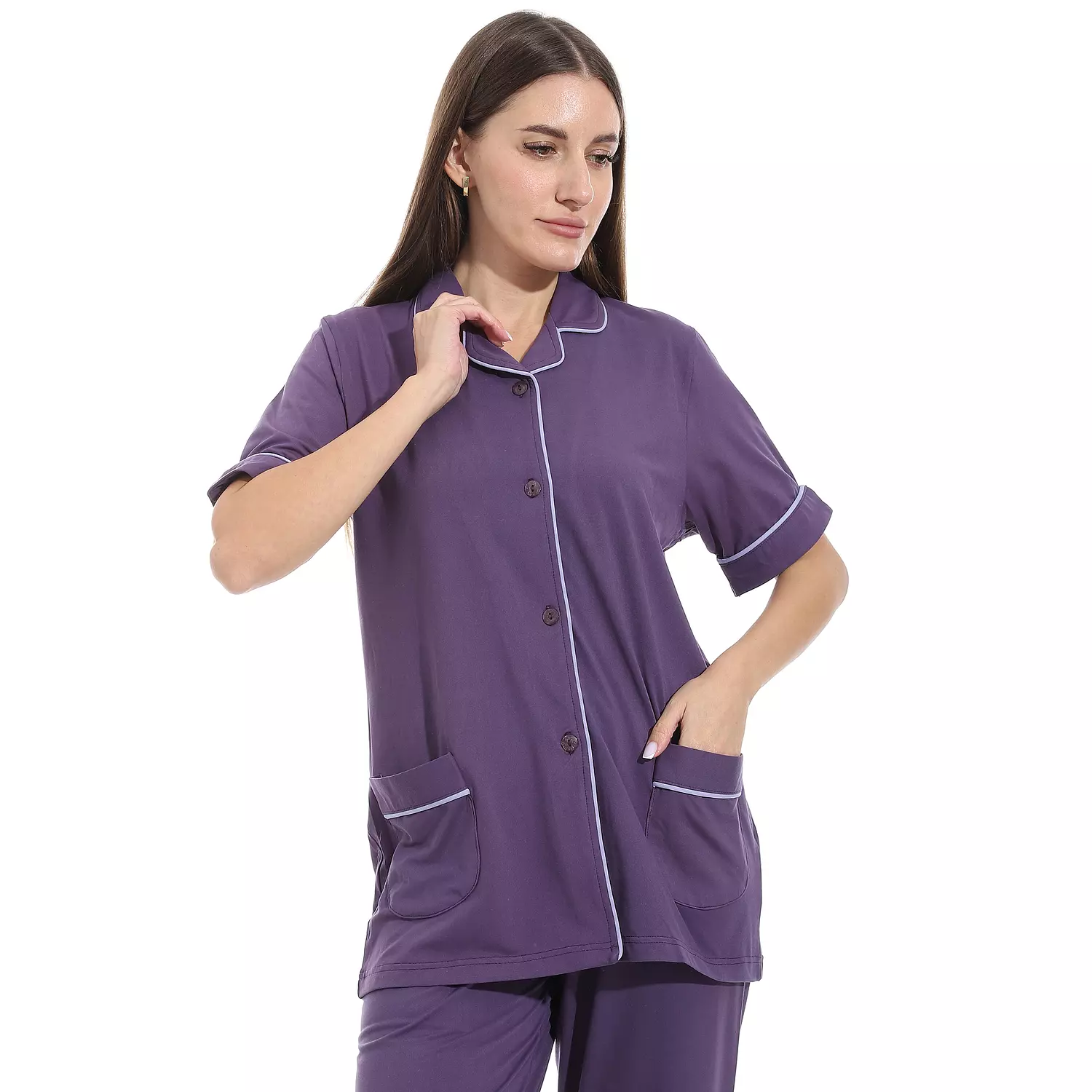 Women Classic PJ - 2534 - Purple 2