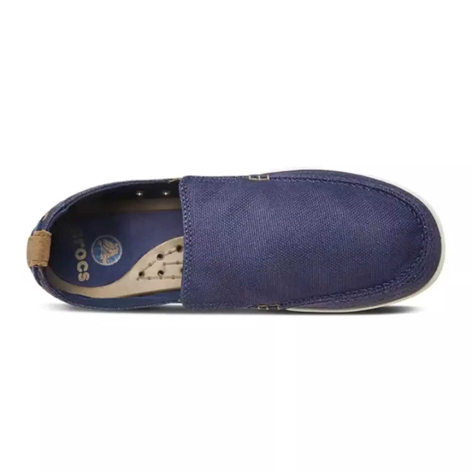 Crocs Men's Walu Slip on Casual Navy Blue  2