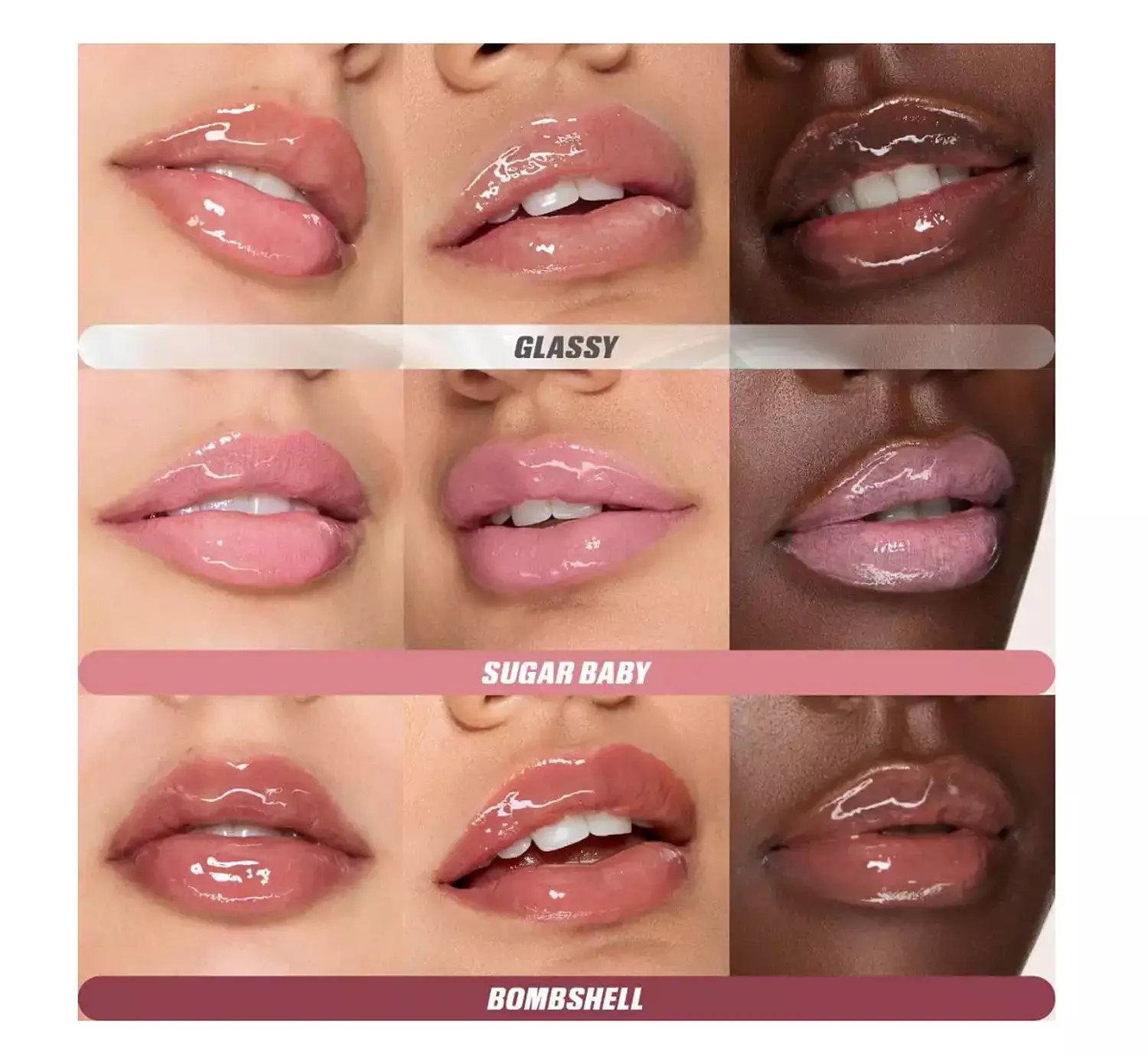 Mini Glossiest Lip Gloss Set 4