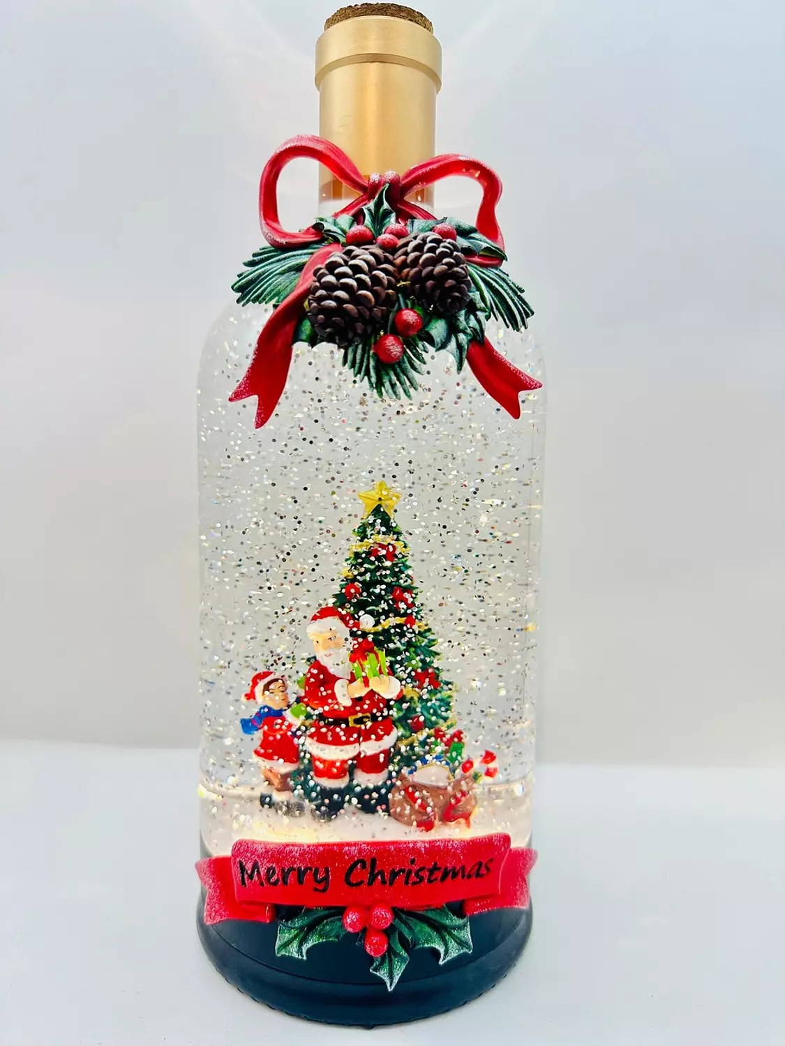 Christmas Bottle  2