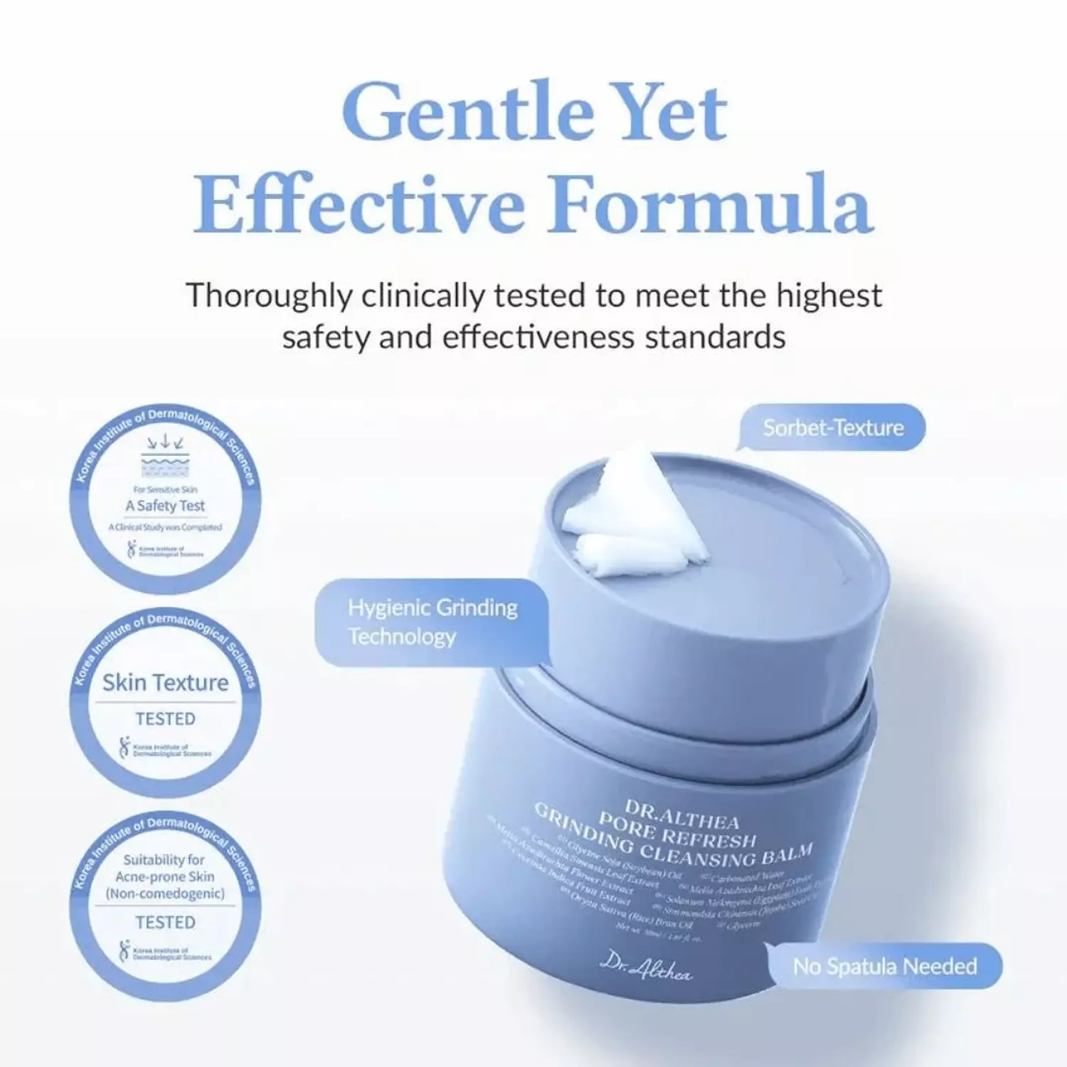  50 ml Dr Althea pore refresh grinding cleansing balm image