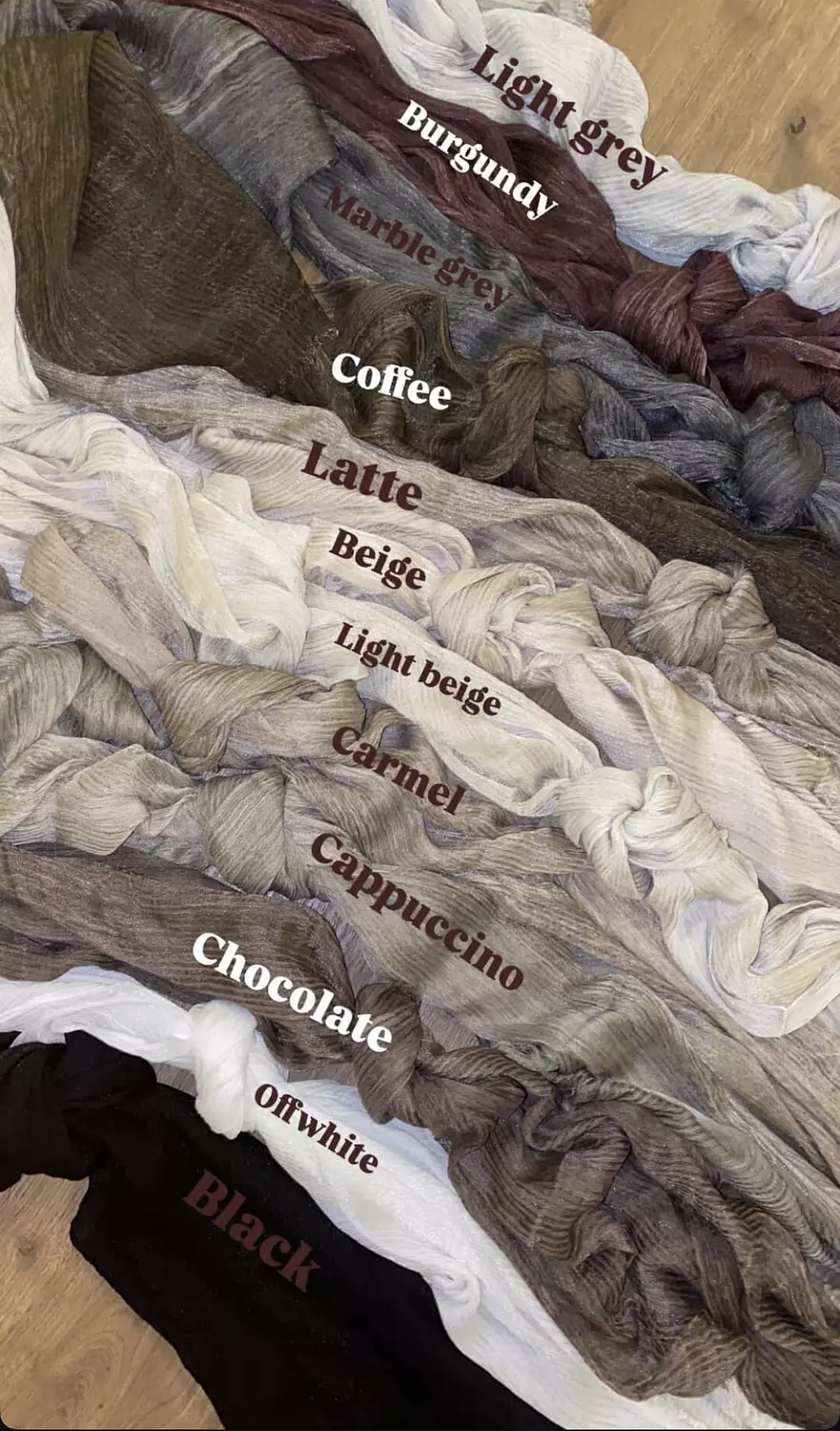 Messy chiffon 10