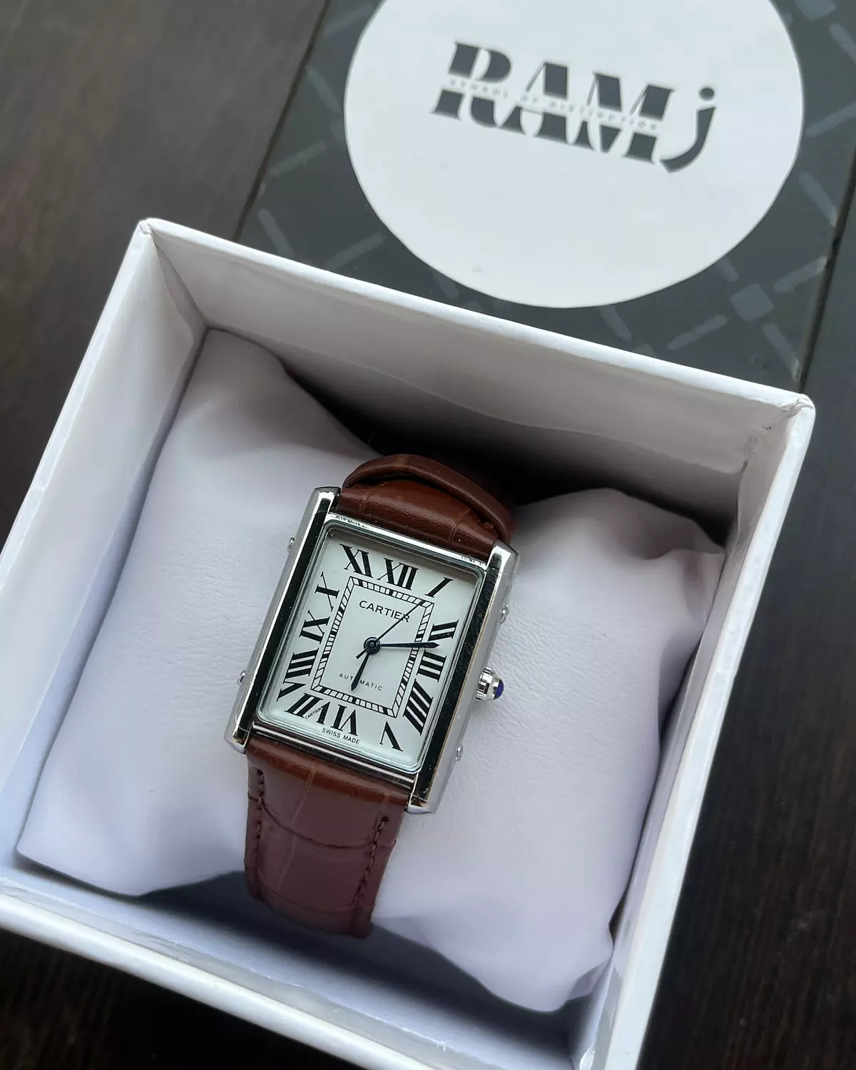 Cartier old money brown 2