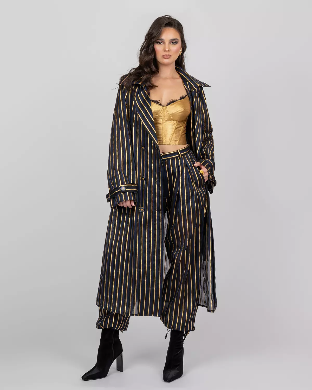 Organza Trench Coat 7