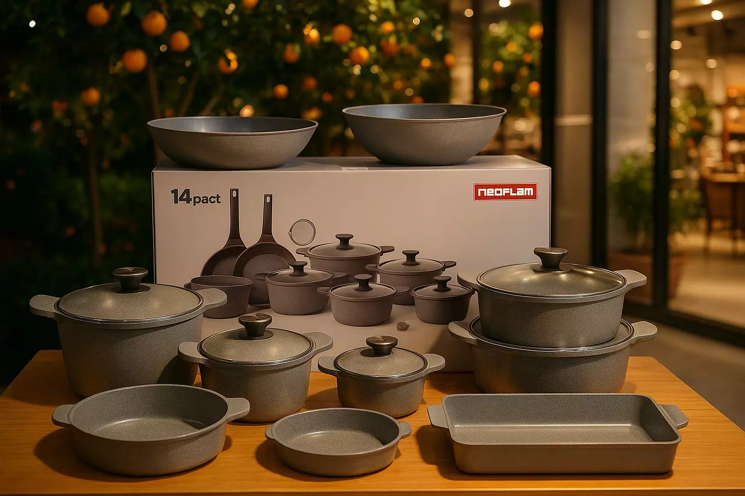 Neoflam cookware set image