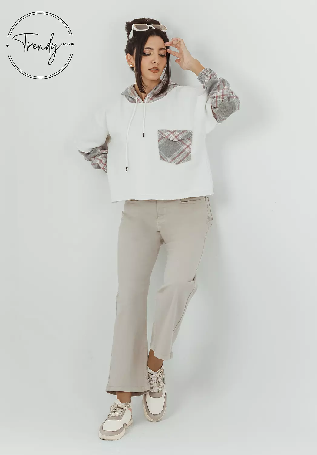 Check Sweatshirt  1