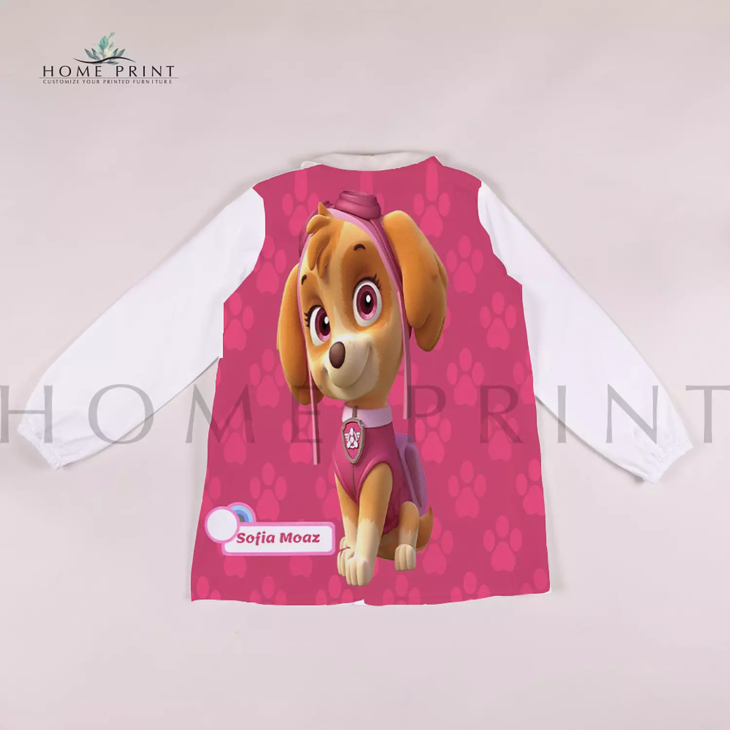 Waterproof kids apron - Paw Patrol - Skye 