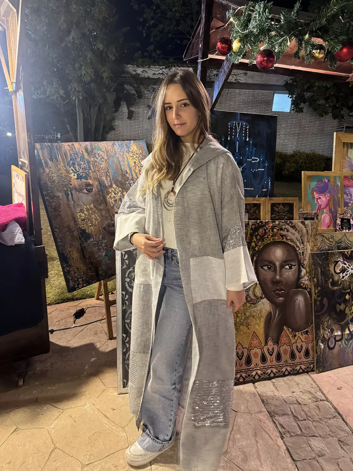 Grey kimono hover image