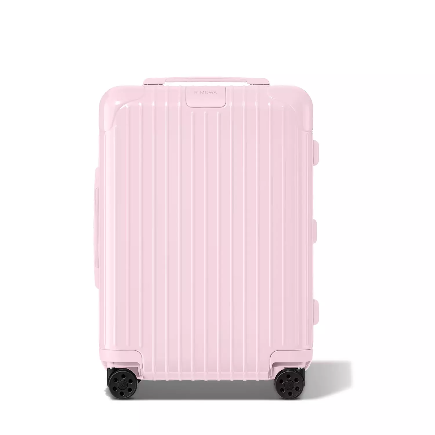 RIMOWA Essential Cabin suitcase in the glossy Ballerina pink polycarbonate color image
