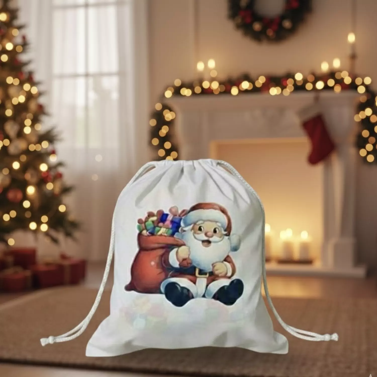 Lovely Santa Gift Bag 😍 5
