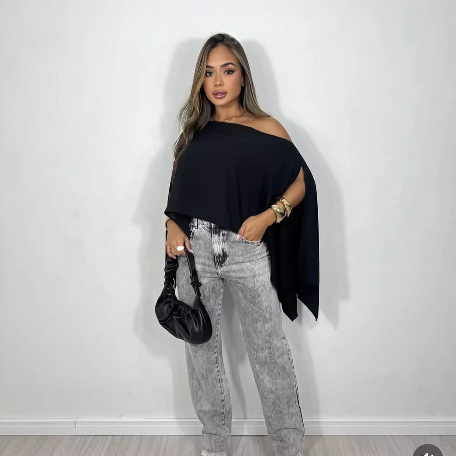 Boho Breeze Crinkled Linen Crop Top image