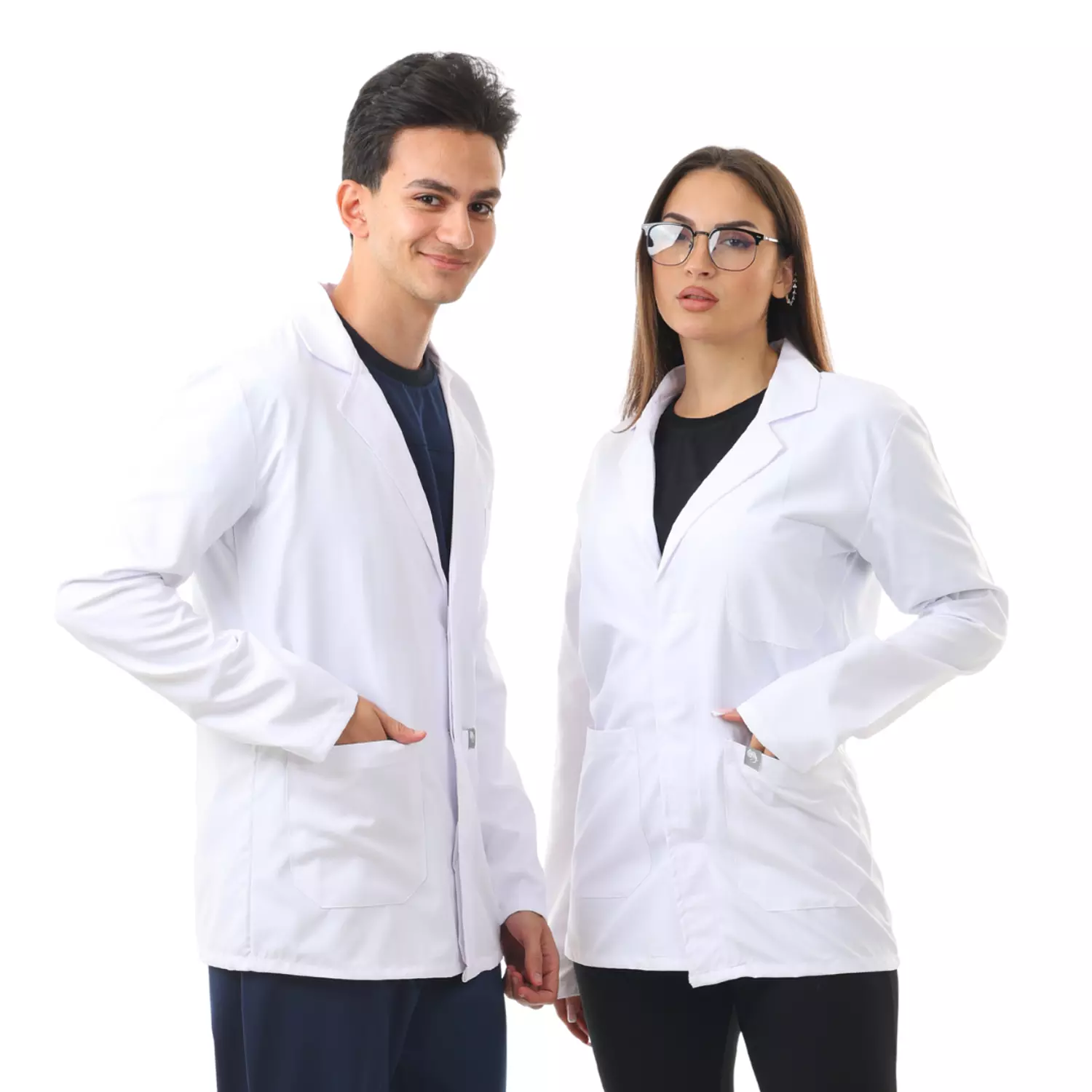 White Prime Lab Coat Short 1