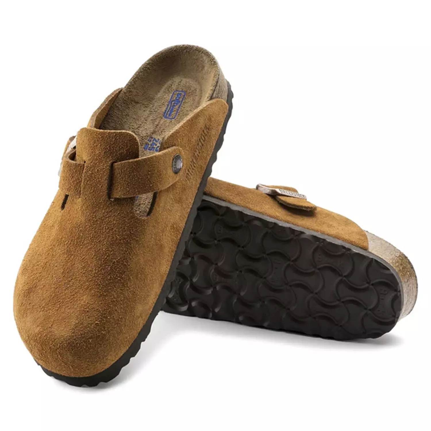 Birkenstock   Boston   Suede-Brown   Mink 2