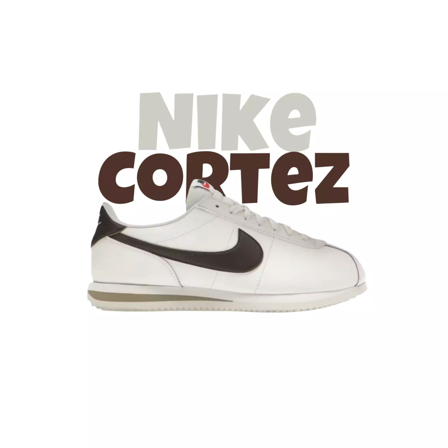 Nike Cortez - White Brown image