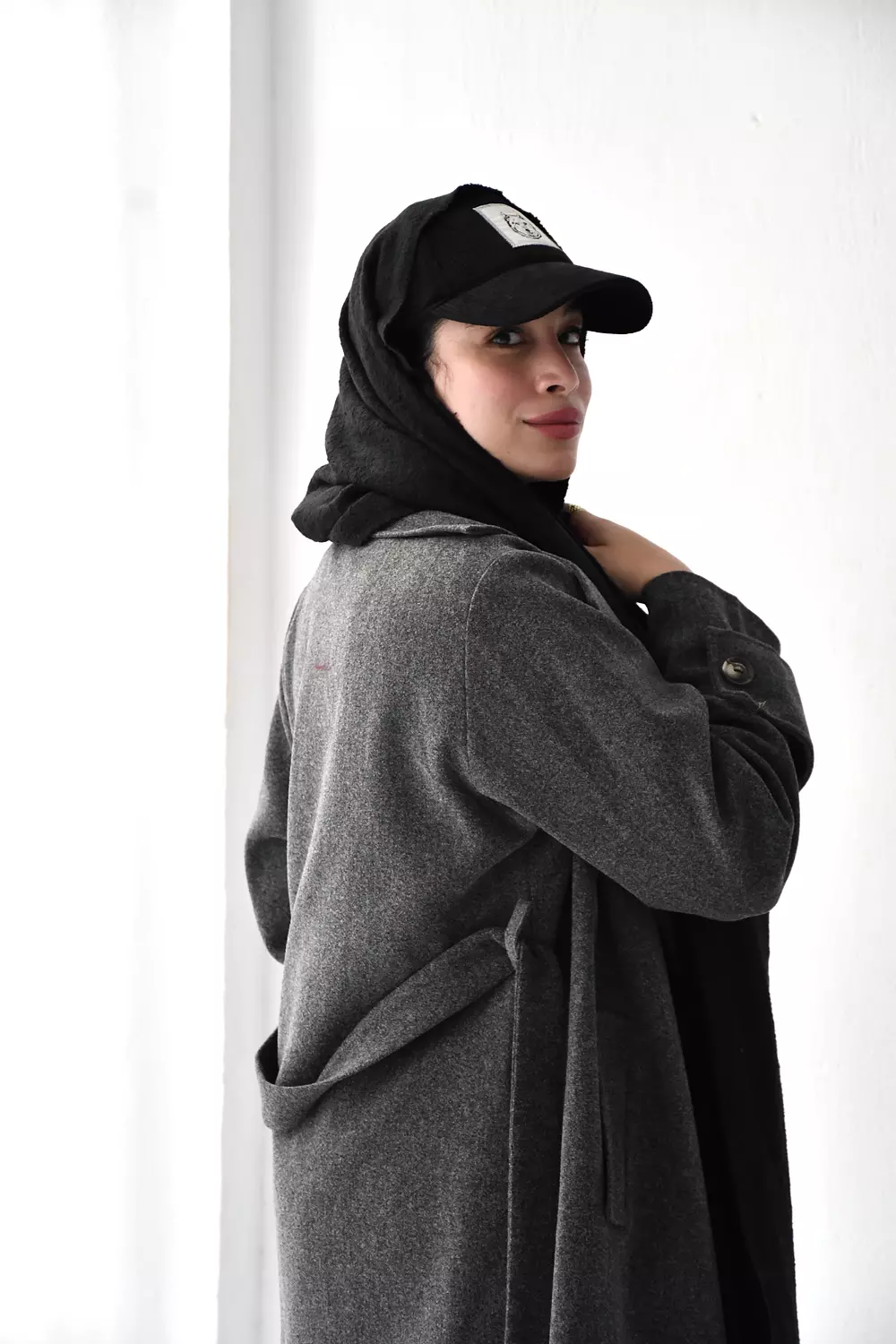 Gray wool coat  5