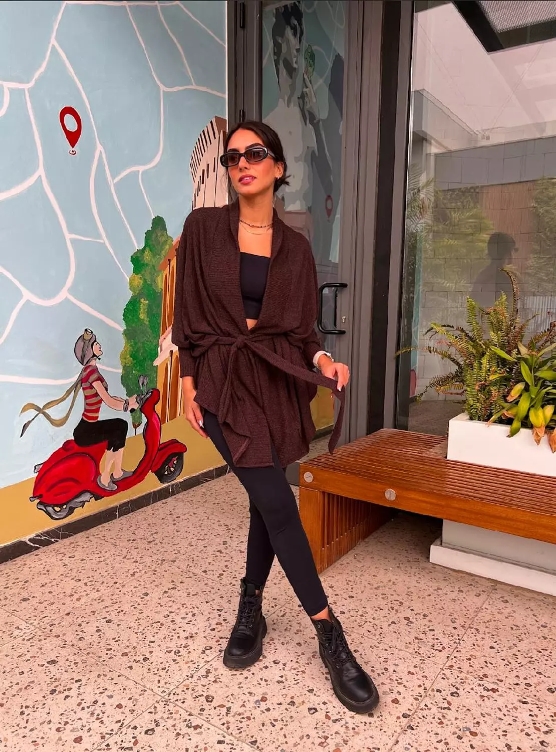 Brown Cardigan 3
