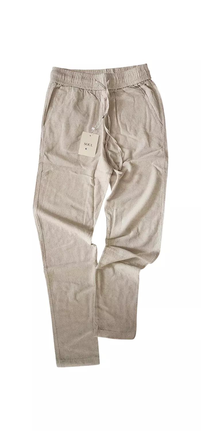 linen pant Beige  3