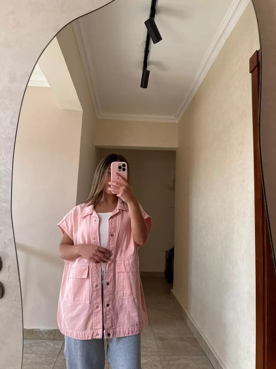 Long Gabardine Vest 10
