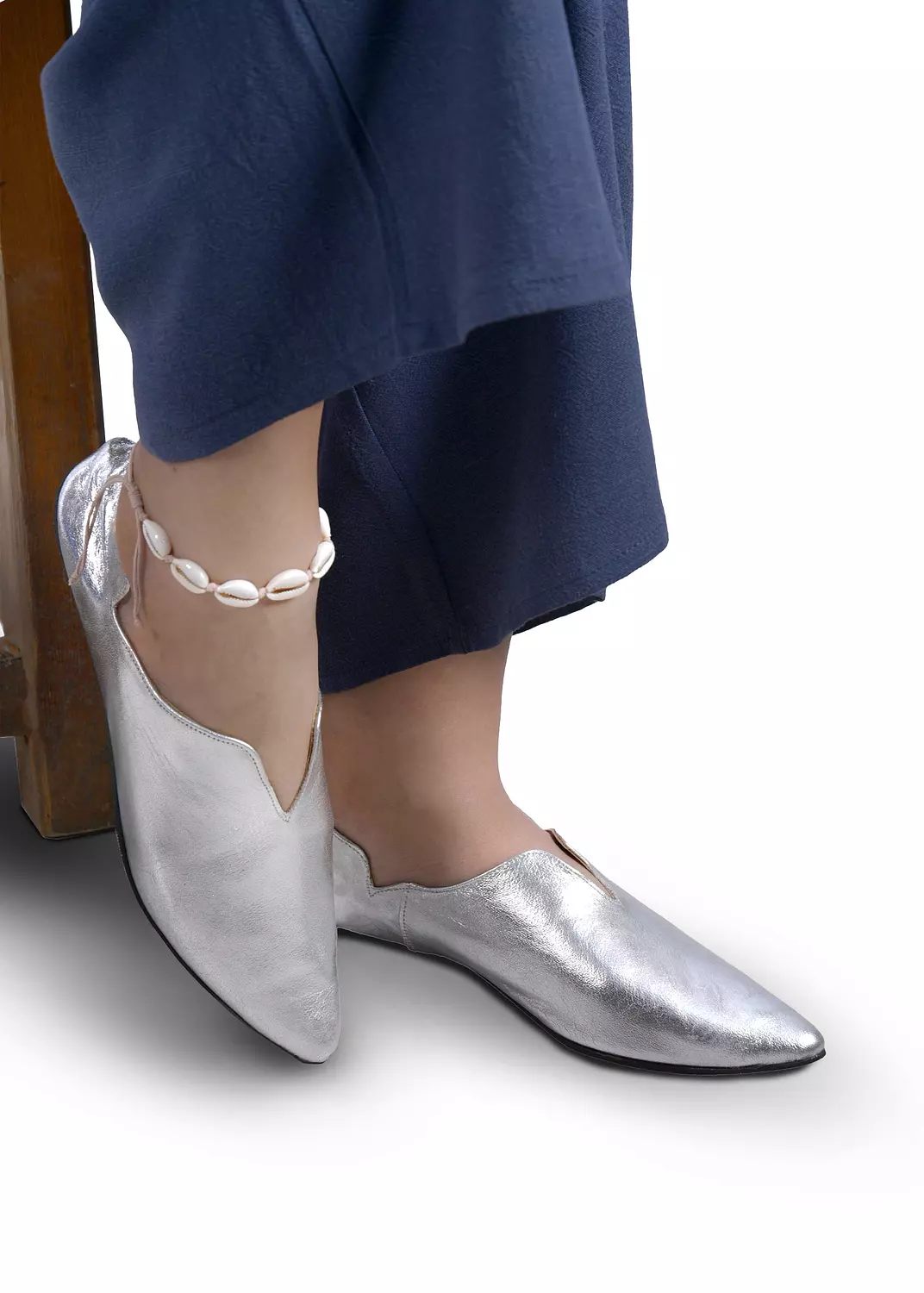 Silver babouche 4