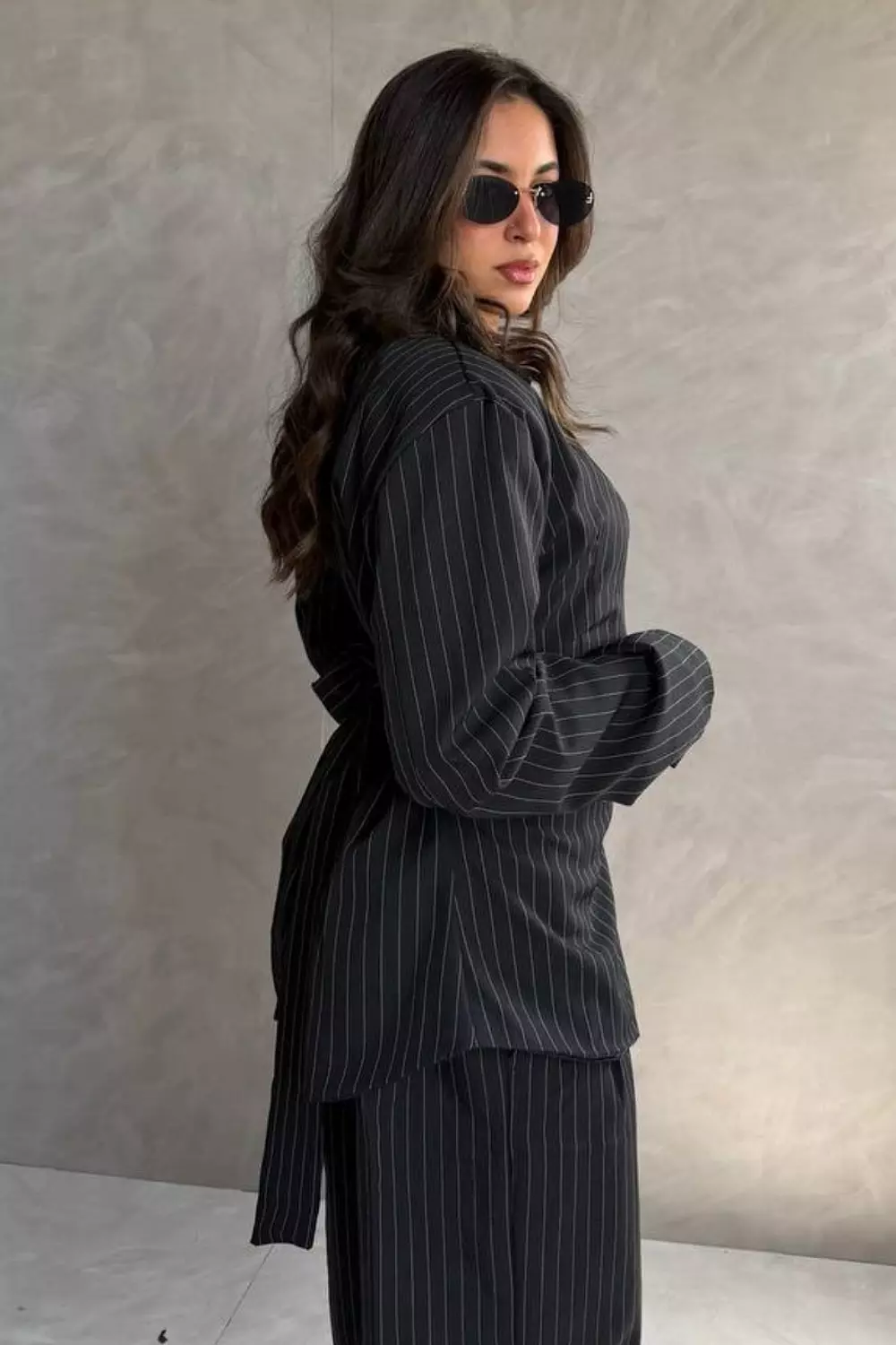 Pinstripe Trigal Power Suit Set 13