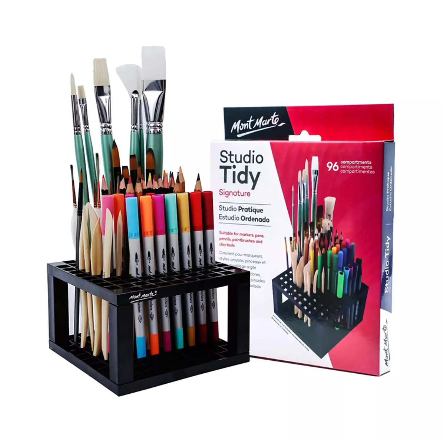 Mont Marte Studio Tidy - Brush stand 1