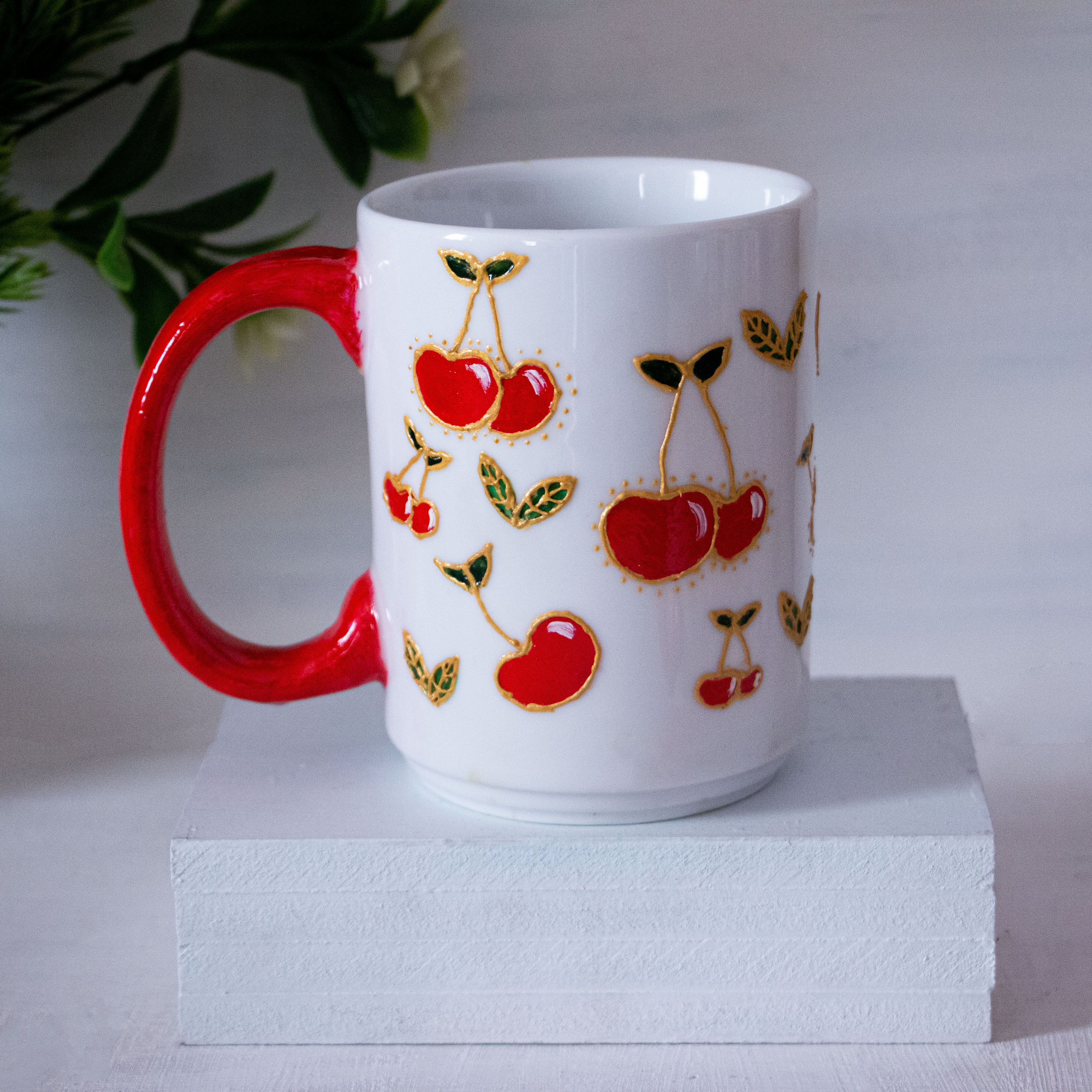 Red Cherry Mug 