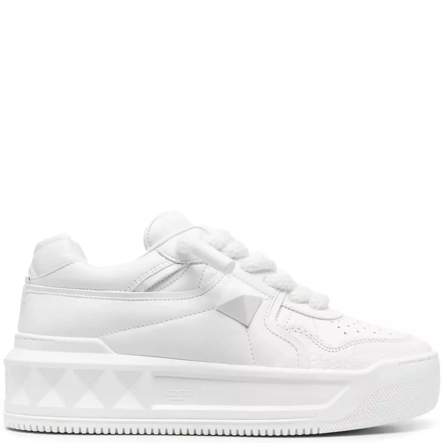 Valentino Garavani One Stud XL White leather image