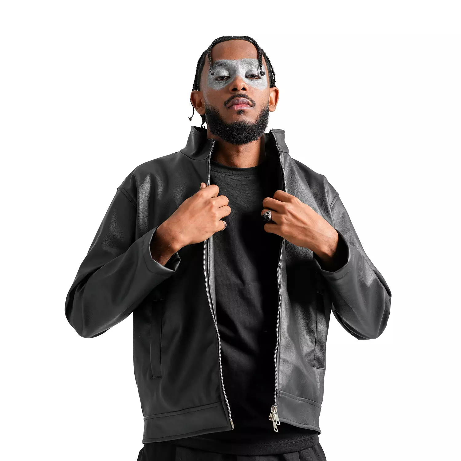 Leather Jacket boxfit  hover image