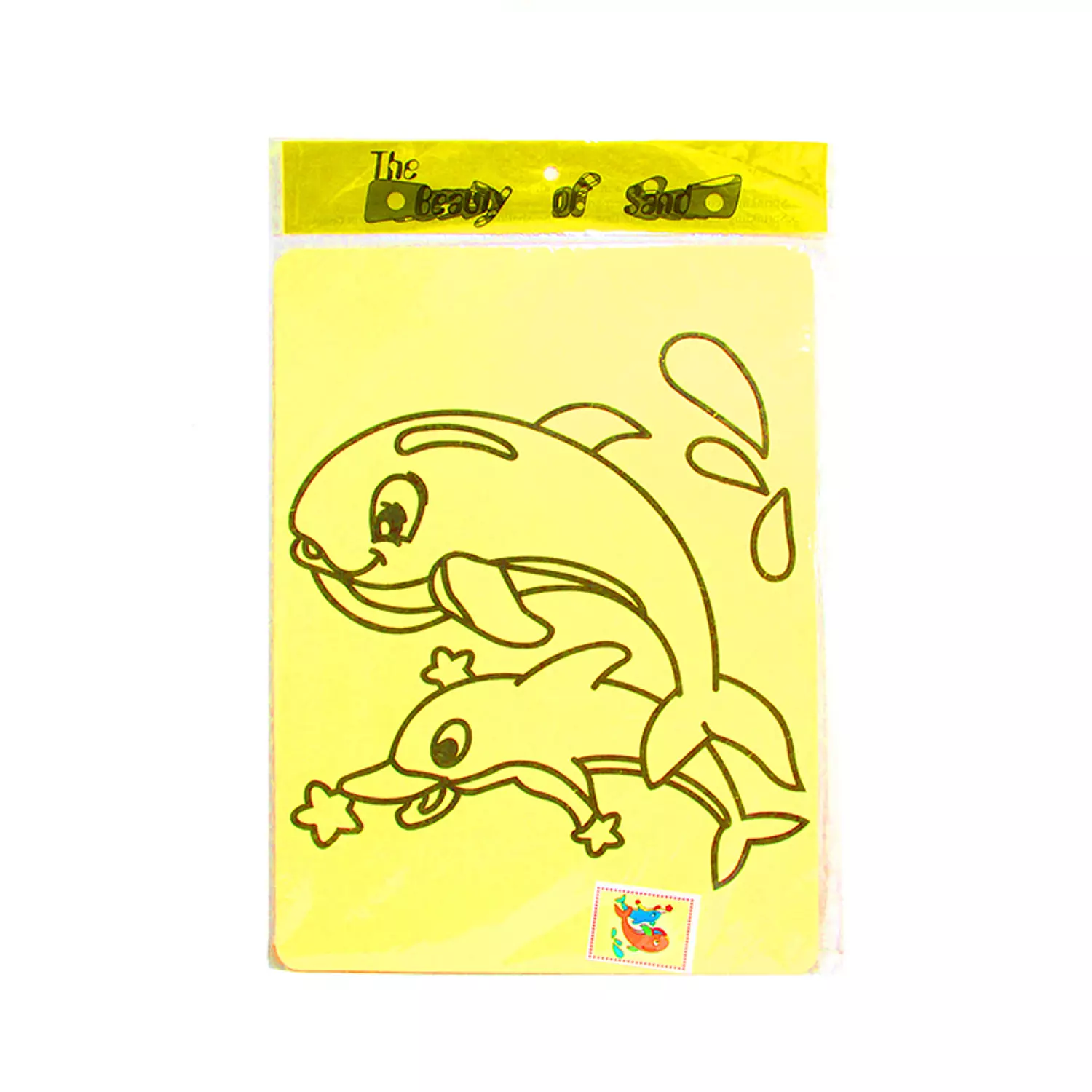 Sand coloring sheet A4 16