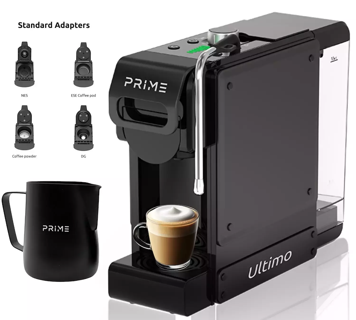 PRIME Ultimo 7 in 1 Multi-Capsule Coffee Machineماكينة قهوة برايم ألتيمو 7 في 1 متعددة الاستخدامات 2